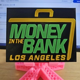 Mattel WWE Mattel Money In The Bank Los Angeles 2025 Small Logo Accessory Version 01