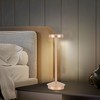 Rechargeable LED Table Lamp 2000mAh Cordless Battery Operated Metal Bedside