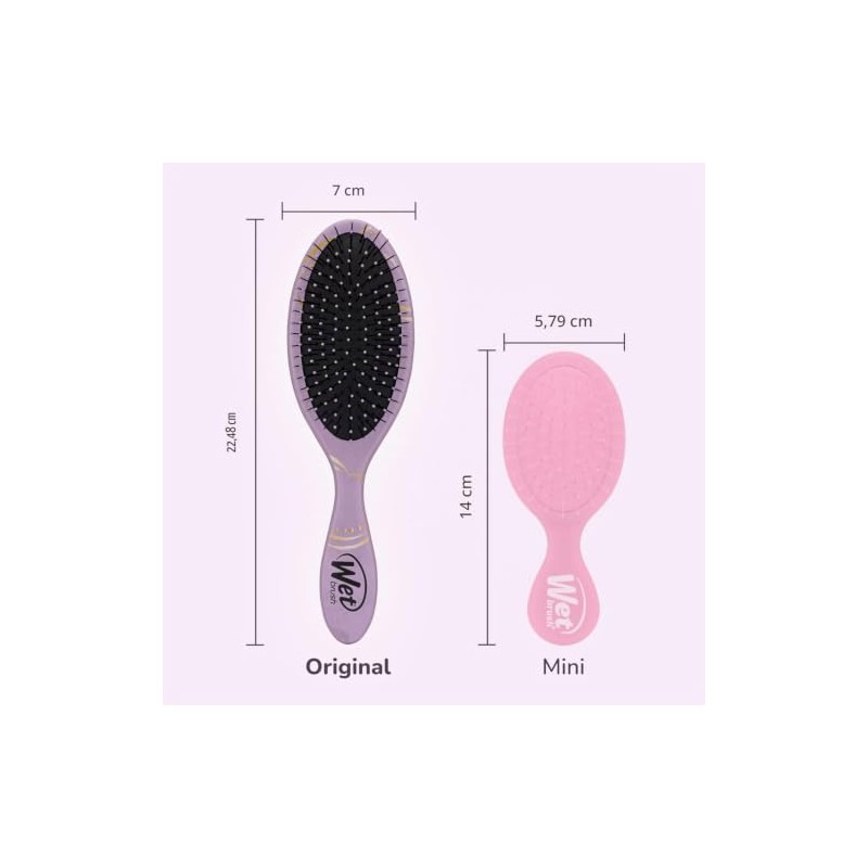 WetBrush Mini Detangler-Desert Afterglow, Purple