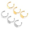 30 Pcs Blank Rings - MaehSab Stainless Steel Adjustable Pad