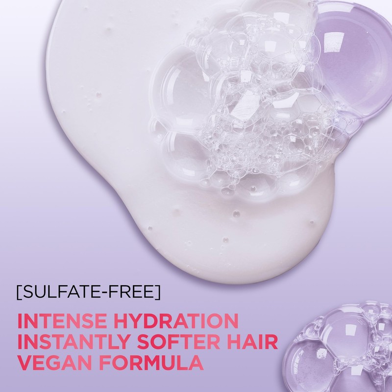 L’Oréal Paris Moisture Sulfate Free Shampoo, Hair Care for Color-Treated