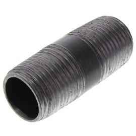 Jinan 3/4" BLACK STEEL 2"  LONG  NIPPLE fitting pipe npt 3/4 x 2 malleable iron