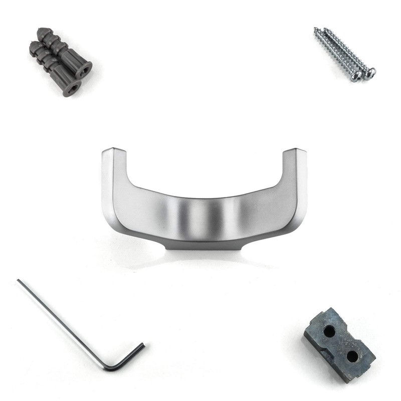 2 x SO-TECH® Bill Exclusive Coat Hooks Wall Hooks Chrome