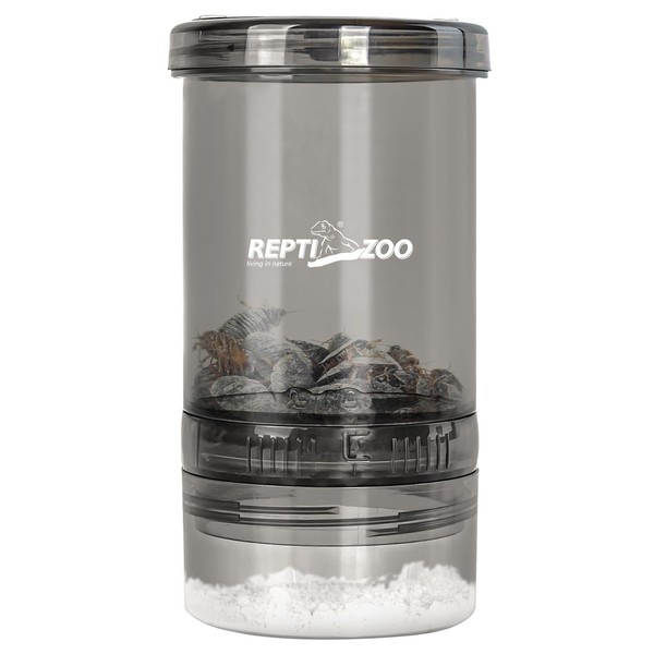 REPTI ZOO Reptile Cricket Calcium Powder Mixer, Cricket Keeper Shaker