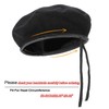 AYPOW Wool Berets, Mens Ladies Military Army Style Berets with
