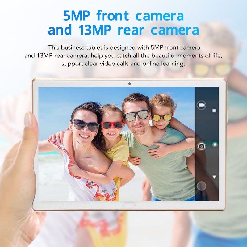 10.1 Inch Tablet 128GB ROM 8GB RAM 5G WiFi 1920x1200