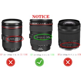 HUIPUXIANG 77mm Lens Cap Cover for Canon EF 24-105mm f/4L IS USM Lens Hood