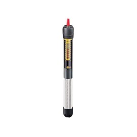 Hidom Aquarium Heater Quartz Glass Submersible Fish Tank - 50w Thermostat Control Pro-Heat HT 8050 - With FREE Stick on Thermometer - Suitable for both fresh and salt water