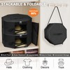 Bamneat Hat Box for Travel & Home Closet Storage, Side