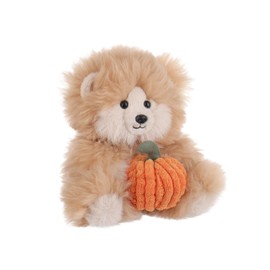 Apricot Lamb Greedy Bear Beibei Stuffed Animals for Kids, Soft Cute Plush Toys for Baby Girl and Boy, 7 Inches