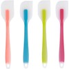 4 Espátulas Miserable Silicon Flexibles - Espatulas Silicona,Sin BPA,Resistente al