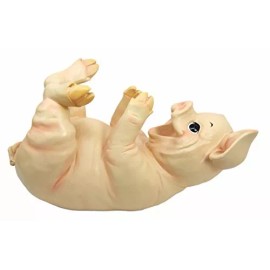 Ebros Pork Chops Pig Wine Holder Figurine Sculpture Kitchen Hosting Decor
