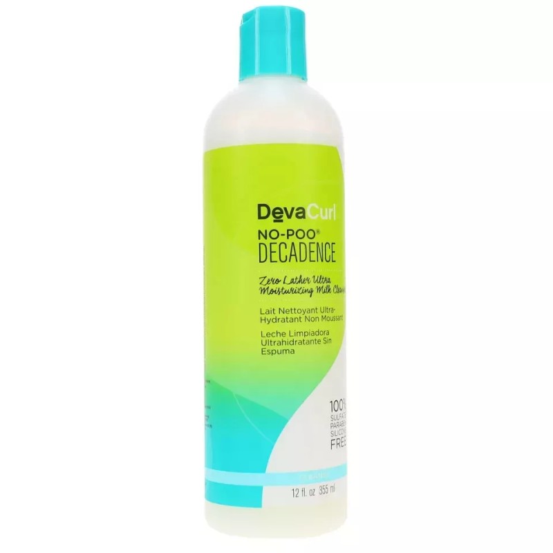 devacurl no poo decadence zero lather ultra moisturizing milk cleanser