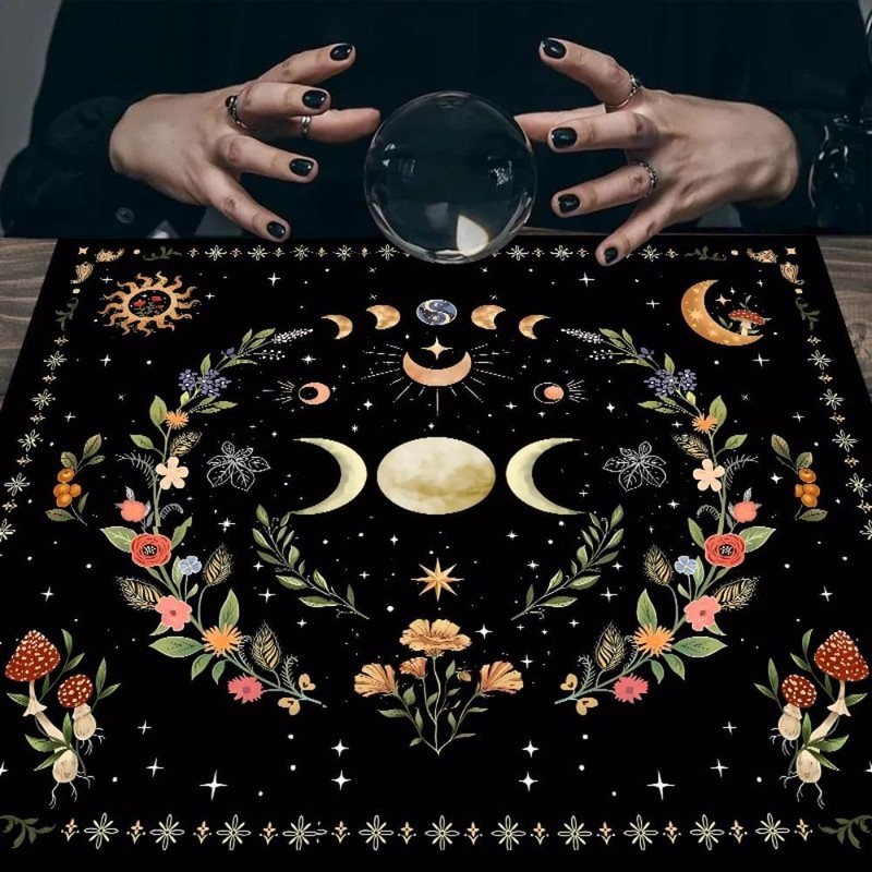 Mantel para Lectura de Tarot de 50x50 cm con diseño