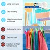 Junkin 8 Pcs Towel Band Beach Chair Clips Bands Rubber