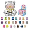 LuLu The Piggy Teddy Mini Blind Bags - Collectible Figurines with Metal Plating & Luminous Shine - 24 Designs - Surprise Collectibles for Kids:_Whole Set