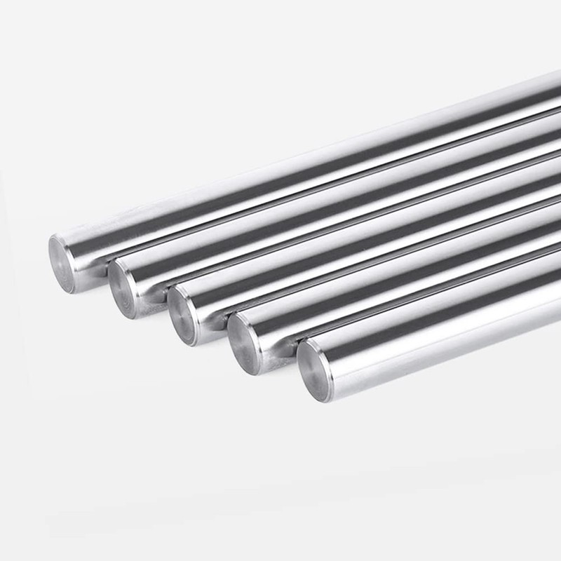 iYueMps 8mm 100-600mm Case Hardened Coated Steel for Linear Motion