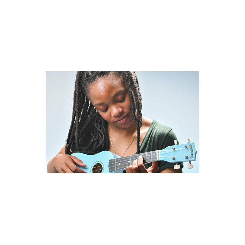 Diamond Head DU-106 Rainbow Soprano Ukulele - Light Blue