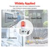 Industrial Cycle Timer Alarm with Flashing Strobe Light 0-110dB Adjustable