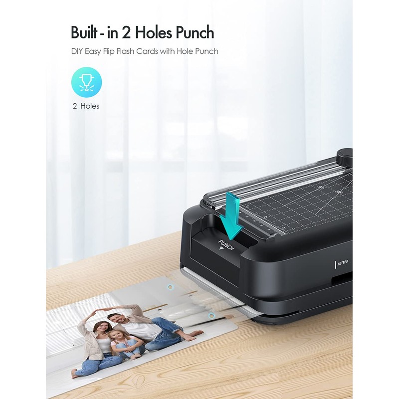 SINOPUREN 9-Inch Laminator Machine, Fast 3-Min Warm-Up, 3-in-1 Thermal Laminator