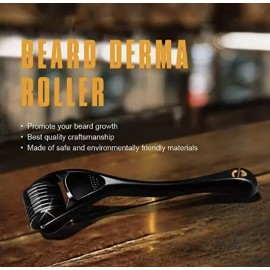 YOOBEAUL Beard Derma Roller for Beard Growth & Care - Derma Roller for Men - Roller fo...