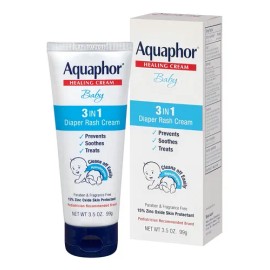 Crema Antipañalitis Aquaphor 3 En 1 Bebe 3.5 Oz Ya