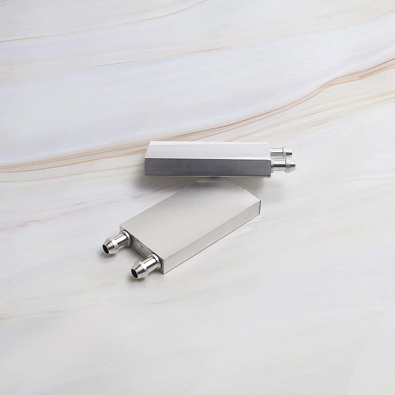 EMSea 2X Aluminum Water Cooling Block 40x80x12mm for Water Cooler