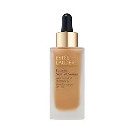 Estée Lauder Futurist Skin Tint Serum Base de Maquillaje with Botanical Oil Infusion SPF 20 – Base sérum con aceites botánicos para un acabado radiante y cuidado de la piel.