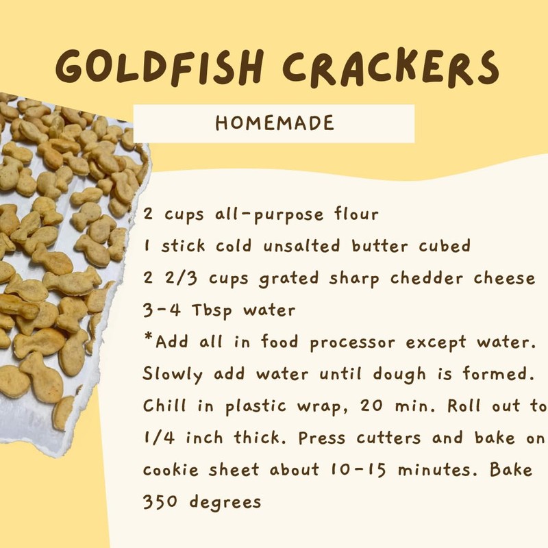 Gold Fish Cutter Goldfish Mini Cracker Cookie Cutter Mold Baked