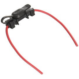 Kijima 304-7076 Motorcycle Parts Fuse Holder, Low Profile Type, 20A, Splashproof