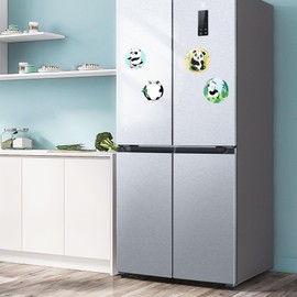 Hoshisea Panda Fridge Magnets, Whiteboard Magnets, Fridge Set for Fridge, Cute Panda Pattern, Pack of 12