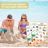 HMJKL Beach Scavenger Treasure Hunt Game Cards, Outdoor Nature Scavenger