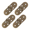uxcell Folding Table Hinge, 4pcs Iron 270 Degree Round Edge