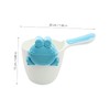 minkissy 1 Set Shower Spoon Cartoon Shampoo Cup with Comfortable