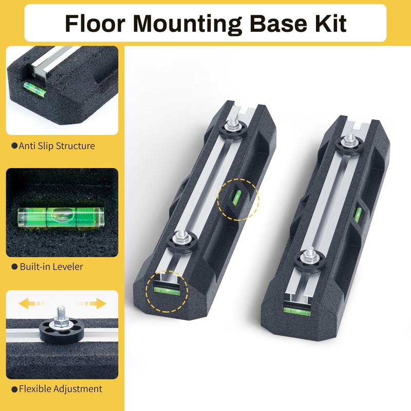 Powrocket Floor Mounting Base Kit for Mini Split Air Conditioner,2