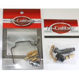 Hi-Caliber Powersports Parts CARBURETOR + CHOKE STARTER VALVE PLUNGER REBUILD KIT for the 1988-1990 Honda TRX 300 Fourtrax ATVs