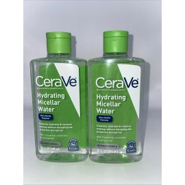 Cerave (2)CeraVe Hydrating Micellar Water 10 Fl Oz- Ultra Gentle Cleanser