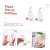 FOMIYES 3sets Facial Foaming Nets Soap for Portable Soap Pouches