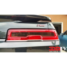 JDMFV 14-15 Chevy Camaro SMOKED Tail light Overlays TINT Vinyl wrap cover SS RS