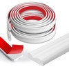 Peel and Stick Panels Molding Trim, Self-Adhesive Wall Paneling Strip,