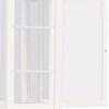 1:12 Doll House Miniature Cabinet Wooden Simulation White Arc Roof