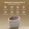 Hotmoon Cocoon Pro 2 Sound Machine 388 Soothing Sounds White