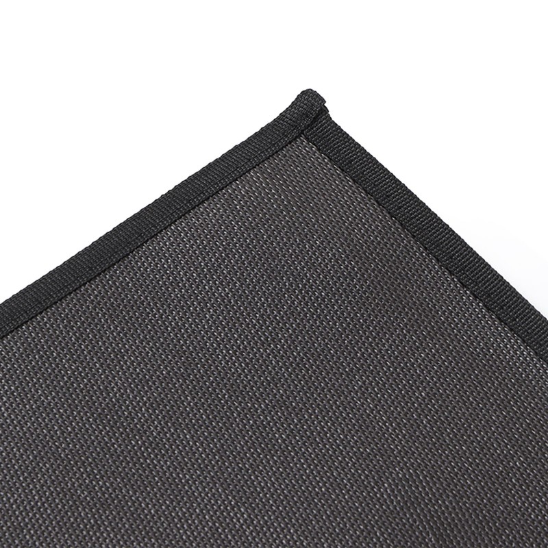 Grill Mat Fireproof Heat Resistant Insulated Pad Protector Black for