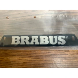Brabus Logo License Plate Frame Made By Brabus In Germany "matte Black"Genuine
