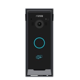 Fanvil i60 IP Video Door Intercom PoE with RFID, 1 Call Button, Infrared Camera, Black