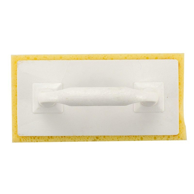 yuksok Tile Washboard Grout Float Float Sponge with Handle for