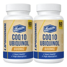 Mecinalis Coq10 Liposomal Ubiquinol 600 Mg 120 Cápsulas