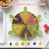 6 Pack Popsicles Molds with Sticks,Reusable Popsicle Molds,Homemade Popsicle Holders