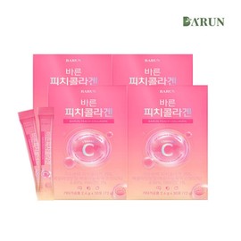 Healthy Promise Barun Barun Low-Molecular Fish Peach Collagen Peptide 840mg 120 Packets (4-Month Supply) / 건강한약속바른 바른 저분자 피쉬 피치콜라겐 펩타이드 840mg 120포(4개월분)