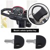 2PCS Ignition Keys Compatible with Pride Compatible with Go-Go Sport
